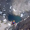 Coming up the second to last pitch.  <br>
<br>
Photo by Simon Thompson.