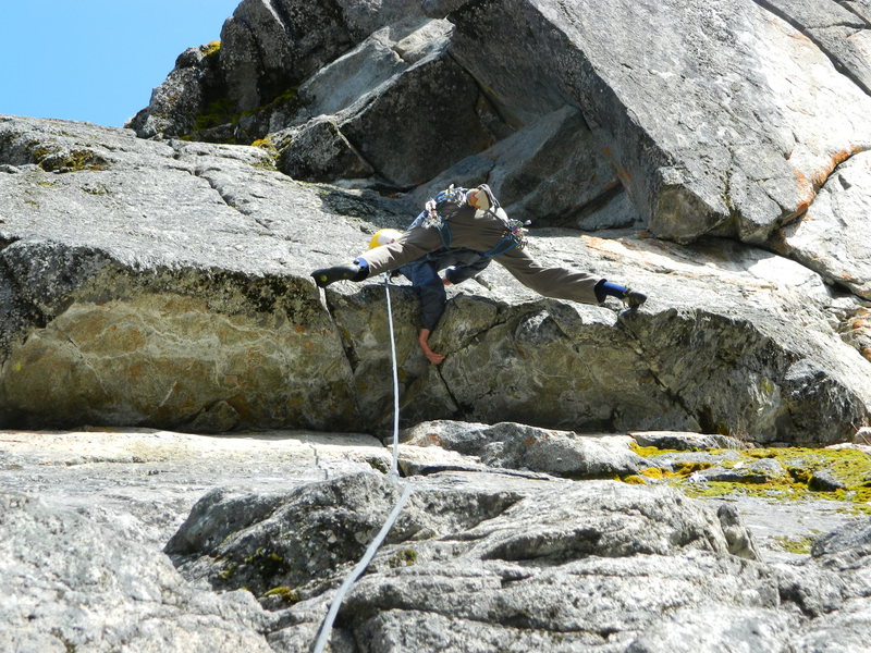 Crux move on Urban Nomads.