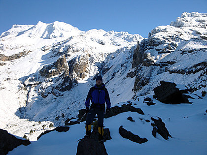 Enjoying full Winter conditions at Iztaccíhuatl. Last time we had this amount of snow & ice in the mountain was about 15 years ago. It doesn't look like Mexico...