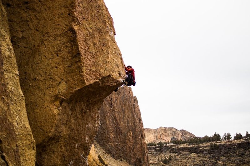 Pulling the lip on my redpoint