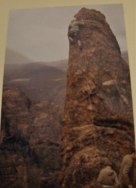 Climbing in the 60s, from my father's photos