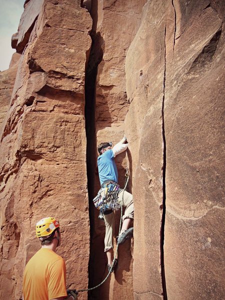 Clark, starting up. (Nikon PL510)