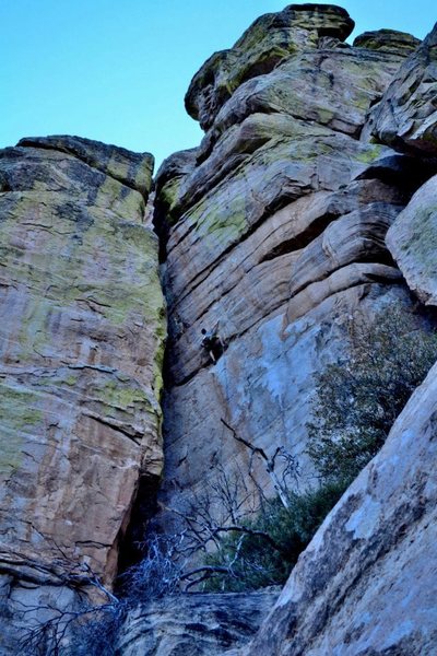 Still about 40ft from the chains