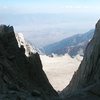 Looking down The Mountaineer's Route, Mt. Whitney