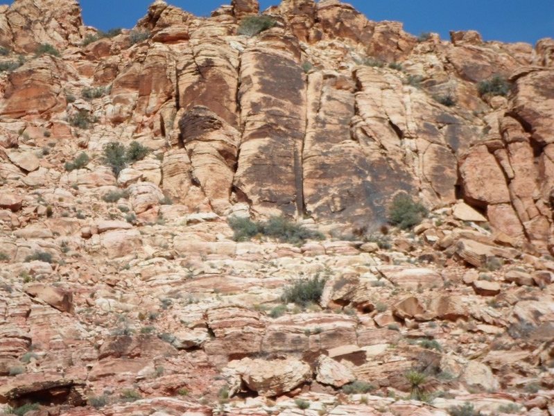 View of the "Tongue Mud" area of South Peak taken from The Trail of Tears before starting up the grade