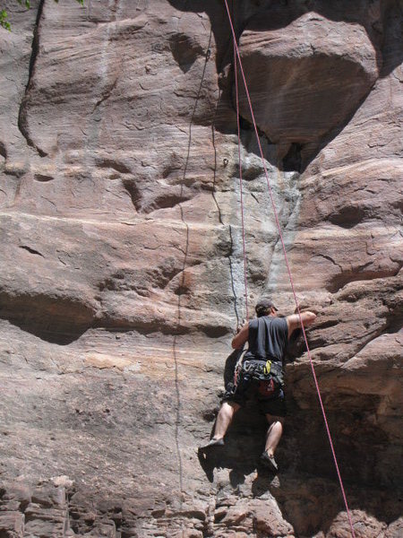Brian tickling the Dangling Participle