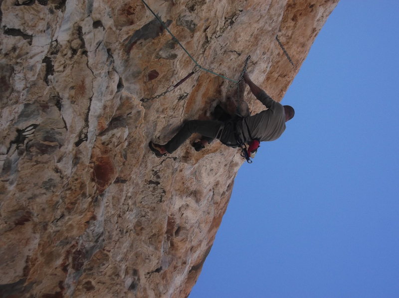 Resting in the stalactite