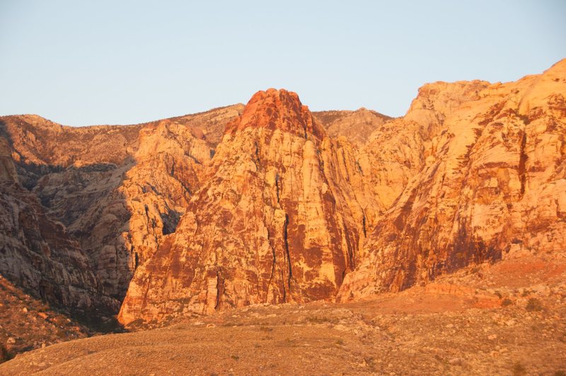 Mescalito at sunrise.