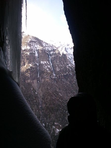 Ice cave.