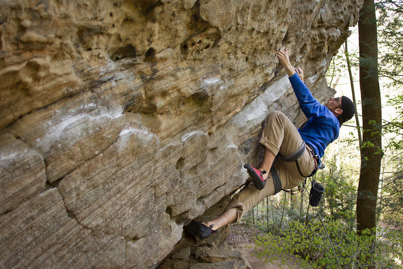 Rock Climb Count Floyd Show, Red River Gorge