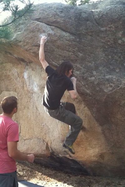Hitting the nasty, gaston thingy.