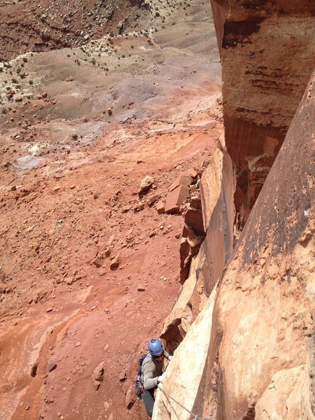 Michael Lukens on the airy and exposed P3 of LBC 5.11-
