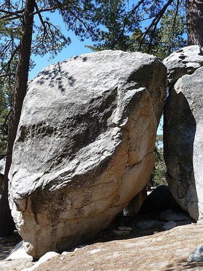 Way Too High Boulder, Black Mountain
