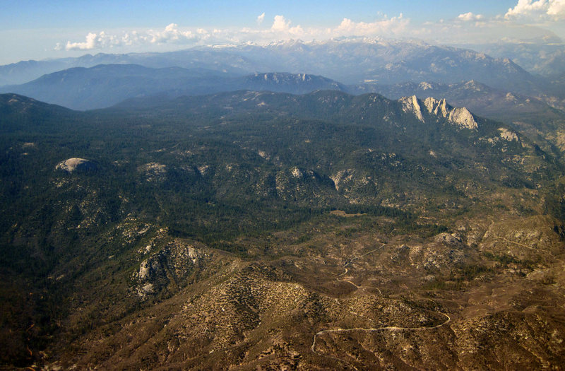 Dome Rock and the Needles...They don't look quite as intimidating from this angle.