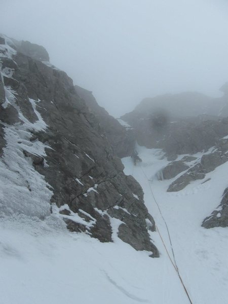 The P4 ice bulge, with some cloud coming in.<br>
<br>
Photo by Clay