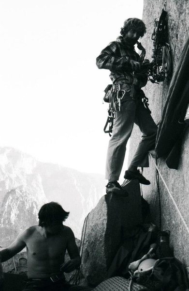 Nick and Jake tidying up on Dolt Tower
