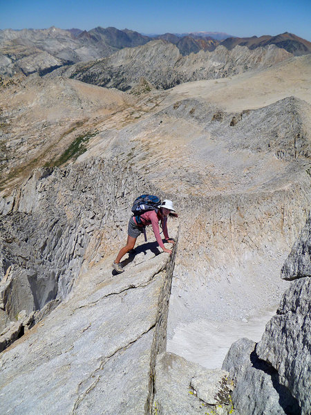 If you look down you can practice your thousand-yard stare :-)