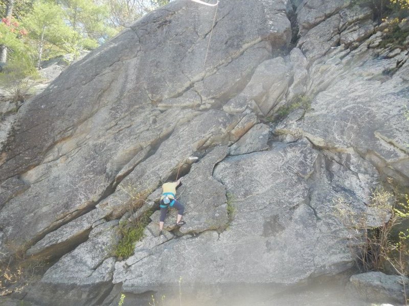 Rock Climbing In Deers Leap Windham Southern NH And Seacoast