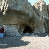 Unknown "sea cave" found along the "Essex County coastline" (from internet).
