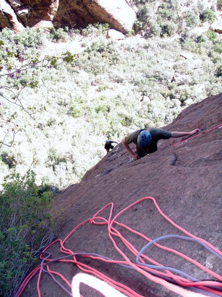 Travis and Jon following P1