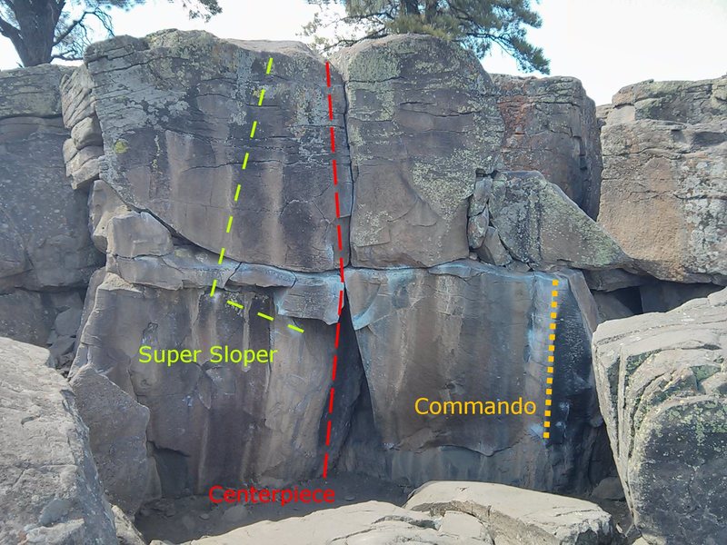 Middle route is Centerpiece