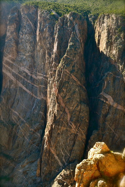 Russian Arete. Bailing off of this in the rain is not fun.