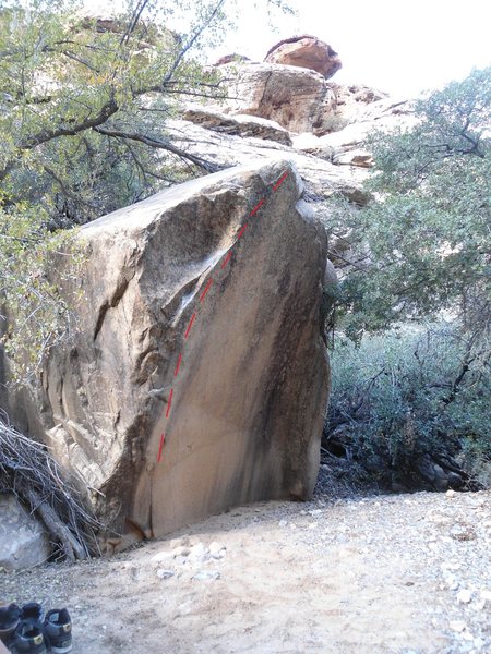 Rupis boulder.