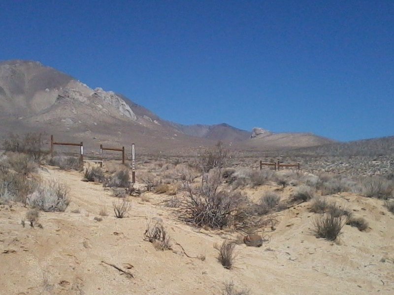 Approach to Heller Rocks, Cave Rock is the smaller, pointy rock on the ...