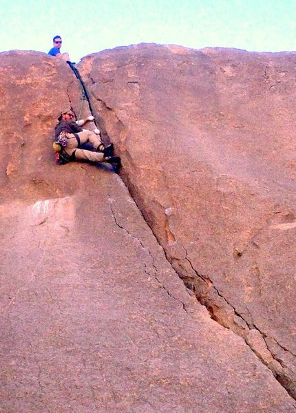Upper crux