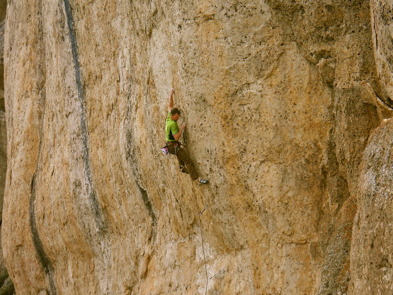 Rock Climbing in Metropolis, Ten Sleep Canyon