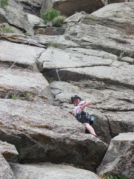 Nikki, cleaning the third route right of Monkey Lust, I think.
