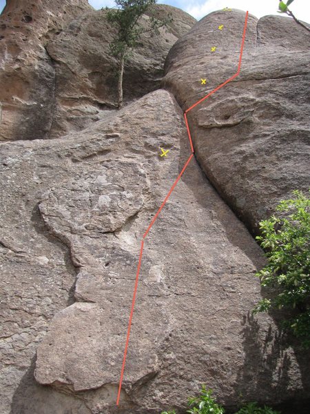 The Line - liked the variance of climbing on this one.