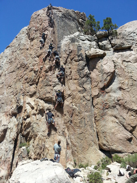 Bye Crackie sequence shot. My buddy Kyle leading.