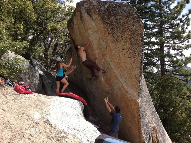 Climb Dan Osman Arête, San Jacinto Mountains
