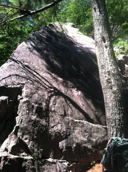 The route.. Follow as is, the entire slab can be considered "on"