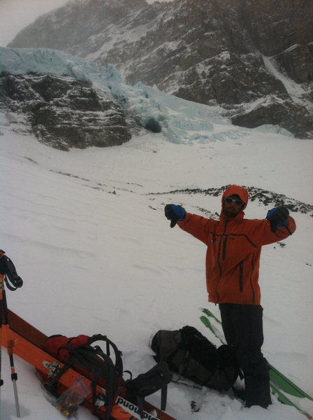 And the other end of the spectrum. Less than Stellar Conditions on Mt. Andromeda.