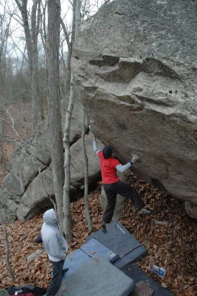 Dan Yagmin on 2nd Ascent of "Ghost Face Low"