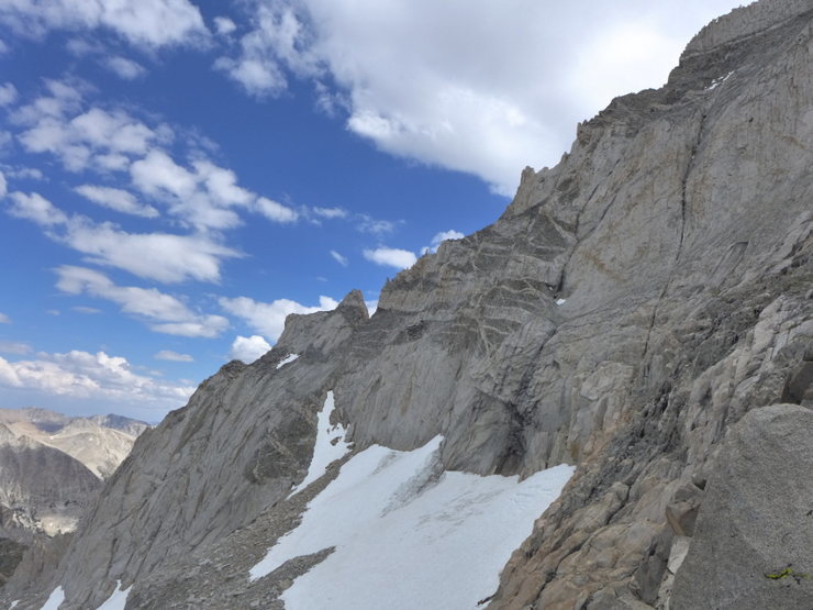 E Arete from the NE Ridge