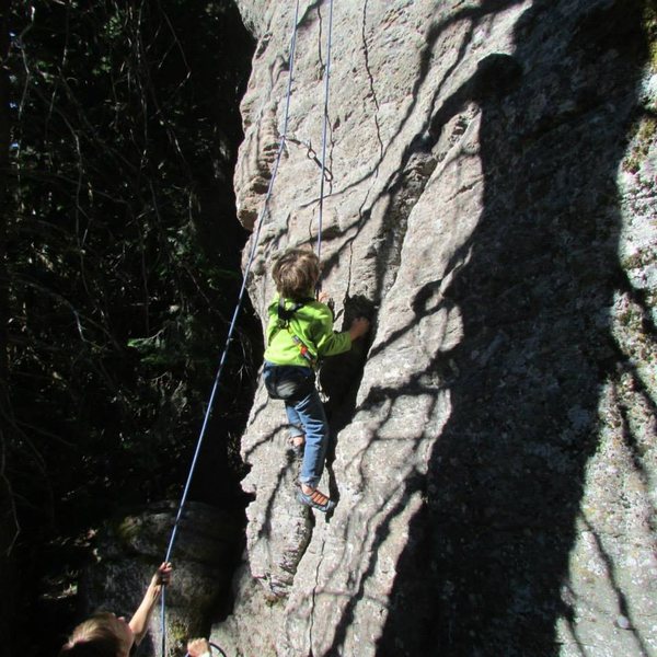 Arlo (age 5) busting a serious move on Silence of the Cams