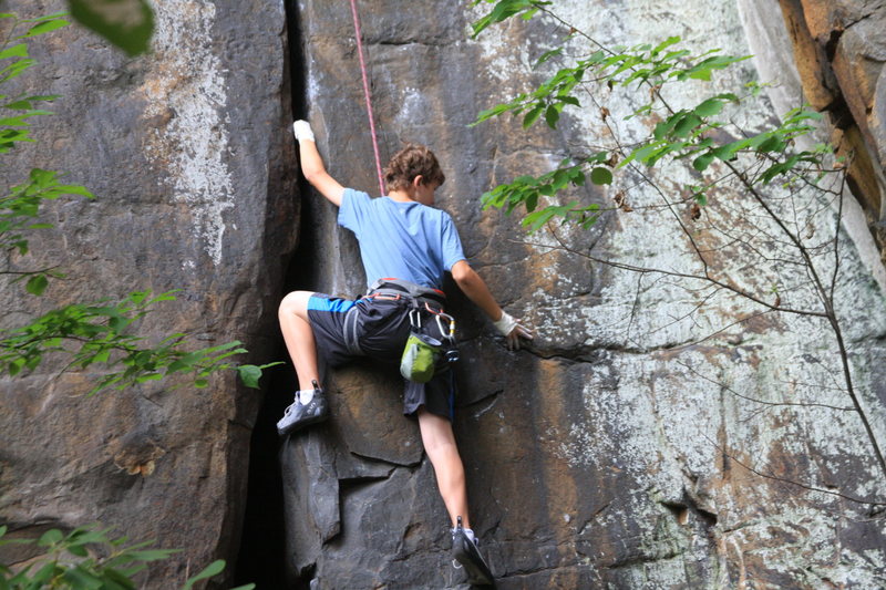 14yr old Matt fist jamming the start.