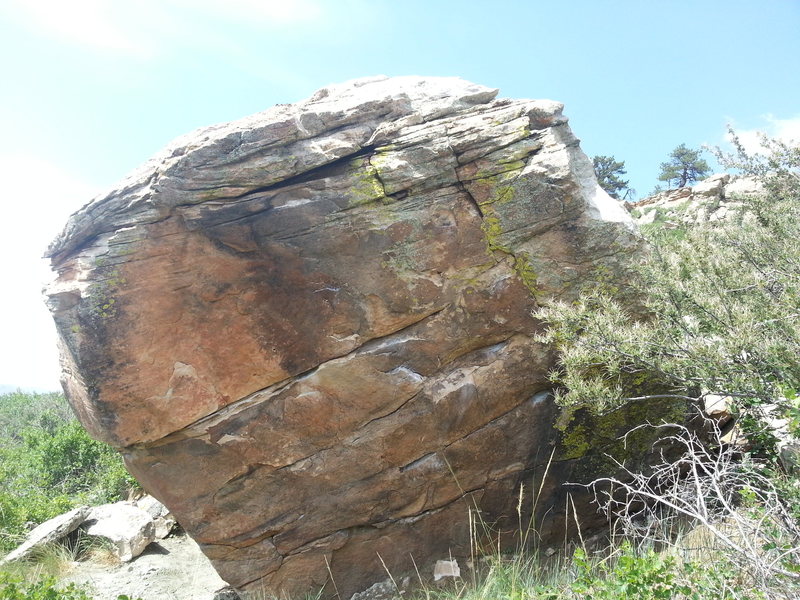 South Face of the Sunshine Boulder.