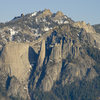 The lower formations (Fin and Spire) from Moro Rock