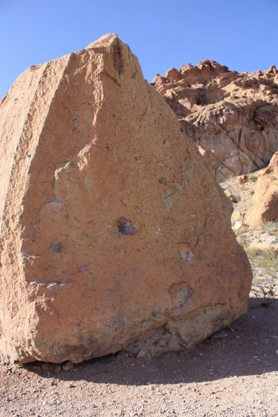 South Face of the Smith/Grandpa Smith boulder. photo credit Michael Szabo