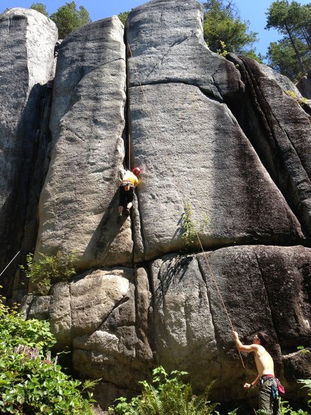 Aaron on Split Beaver