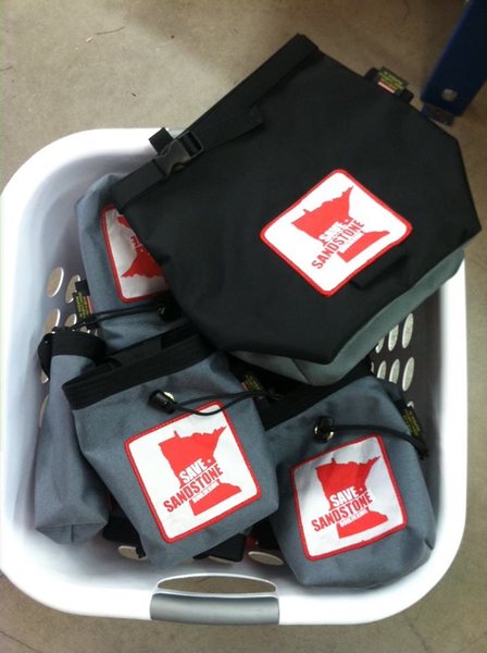 Save Sandstone Chalk bags and buckets coming soon from Organic!