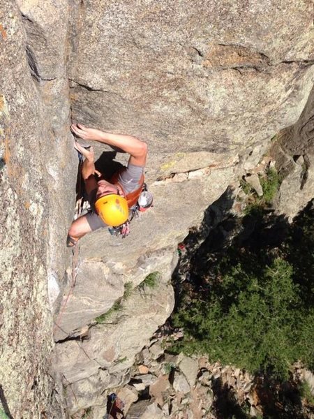 At the crux.