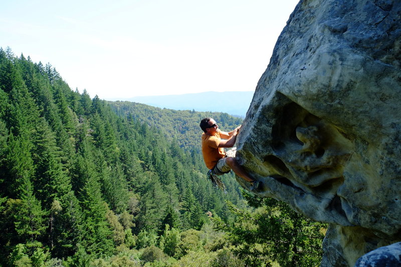 Left side arete of Ayatollah (?). photo courtesy of Brian