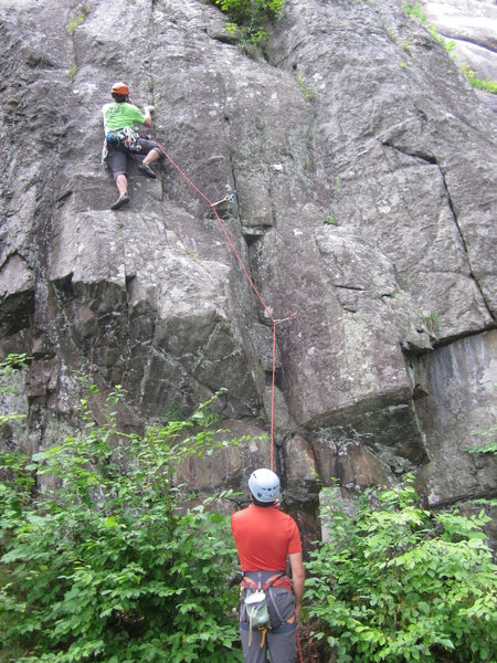 Rock Climb Group Therapy Adirondacks