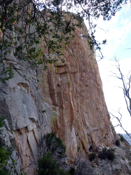 EFR high up on the route
