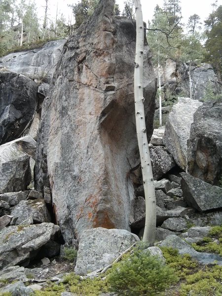Aspen Arete, V5.